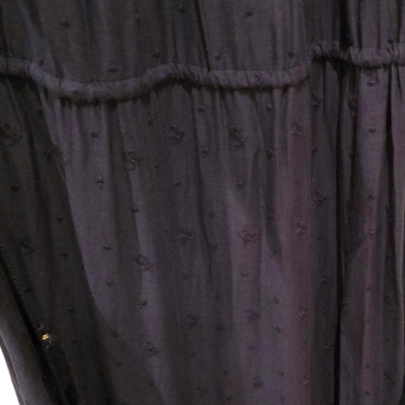 Ulla Johnson Peasant Slouchy Maxi Dress. Navy Blue. Size 0 - Picture 10 of 15